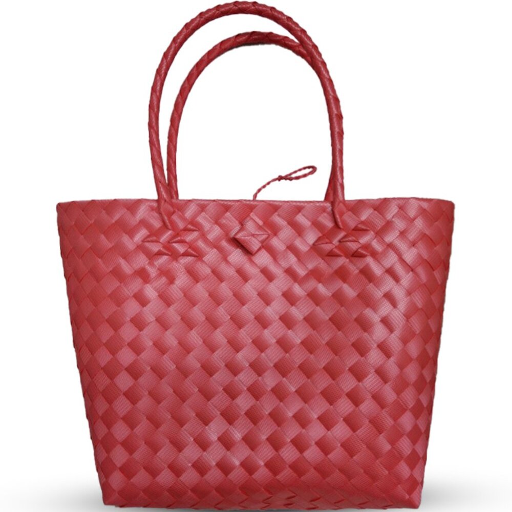 Handicrafts Philippine Bayong - Red Classic